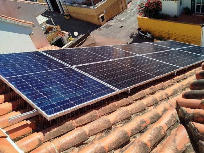 Limpieza de placas fotovoltaicas Málaga
